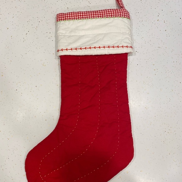 Pottery Barn Kids Matilda Christmas Stocking Reindeer Dog Puppy - Picture 2 of 4